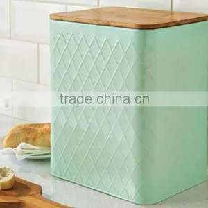 HOME KITCHEN Bamboo Bread Box thumbnail-6