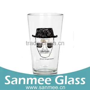 Gift Glass Personalized Customization Logo Design Glass Cup Hot Sales thumbnail-1