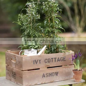 Hot Sale Small Wood Box, Indoor Planter Boxes, Wood Planter Box thumbnail-1