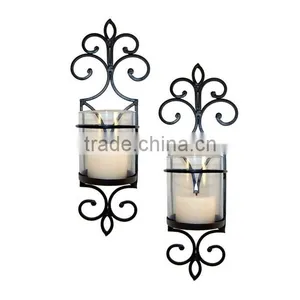 Fashion Metal Candle Holder Sconce Wall Lighting thumbnail-1