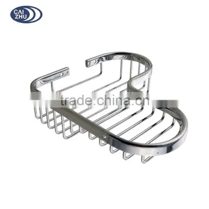 Simple Style Hanging Bathroom Shower Rack With Soap Dish thumbnail-5