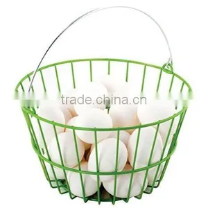 Chicken Metal Wire Egg Basket thumbnail-1