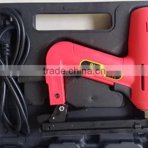1500w 8016 Lower Noise Handheld Electric Brad Nail Crown Stapler Gun Portable Electric Nailer Gun thumbnail-5