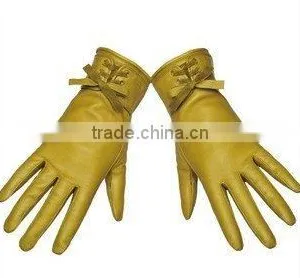 Fashion Leather Glove for Ladies thumbnail-1