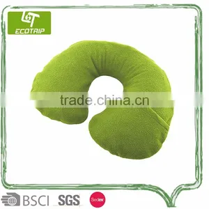 New High Quality Custom Logo 2017 Wholesale Soft u Shape Inflatable Travel Pillow Neck thumbnail-1