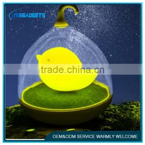 LED Night Light Sleep Lamp Touch Sensor Bird Light, USB Bird Cage Rechargeable Night Light thumbnail-1