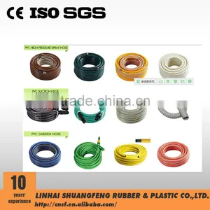 China Manufacturer Water Supply Flexible PVC Fiber Reinforced Hose thumbnail-1