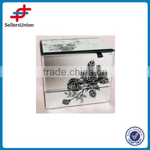 Large Mirrored Jewelry Box thumbnail-1