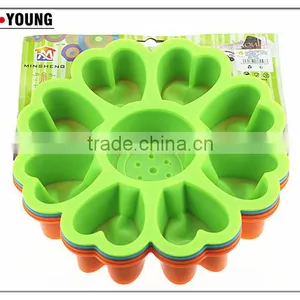 11010 Flower t Shape Silicone Cake Mold thumbnail-4