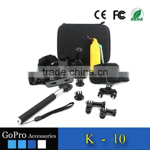 2016 Gopros Heros 4 Accessories Kit Mount Sports DV Cases for Action Camera thumbnail-3