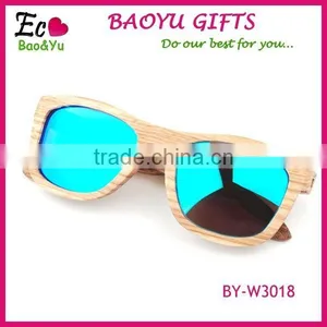 Top Quality Eco-friendly Fashion Wooden Sunglasses Polarized Wooden Sunglasses Factory thumbnail-2