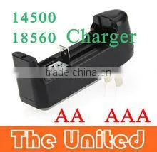 Universal Multi-purpose Battery Charger for Rechargeable Li-ion Battery 18650 AA AAA 10440 14500 - US EU Plug thumbnail-1