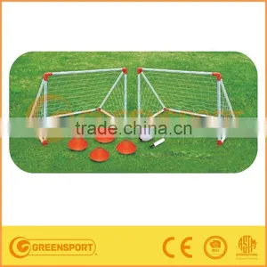 GSSG78B Twin Soccer Goal Set With Cones and Ball for Training thumbnail-1