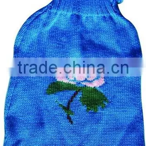 Penguin Embroidery Hot Water Bottle Cover thumbnail-4