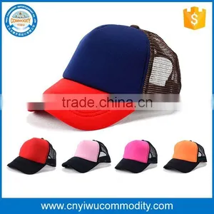 Custom Eco Friendly Cheap High Profile Kids Trucker Cap Embroidery Distressed Flat Bill Infant Mesh Snapback Turcker Caps Hats thumbnail-1