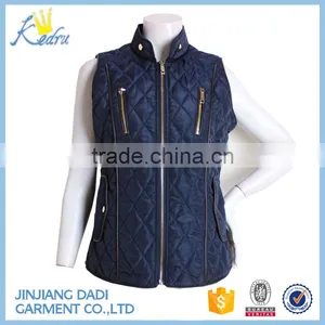 Woman Formal Sleeveless Jacket , Winter Padding Woman Vest For Sale thumbnail-1