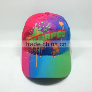High Quality Baseball Cap With Graffiti Printing And Mulit Color Dad Cap thumbnail-1