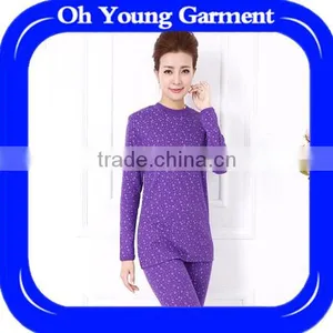 The Old Lady in the Loose Cotton Long Johns Thermal Underwear Sets Mother Cotton Sweater Turtleneck Foundation Primer thumbnail-2
