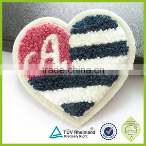 Factory Supply Cheap OEM Logo Embroidered Number Chenille Patches thumbnail-6