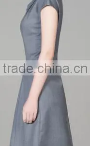 2016 New Summer Professional Corset Short Sleeve Formal Wrap Skirt for Women Office Ladies thumbnail-2