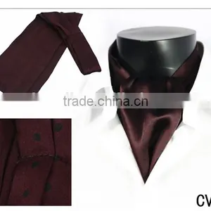 HD2-TC79 Men's New Fashion 100% Silk Cravat thumbnail-1
