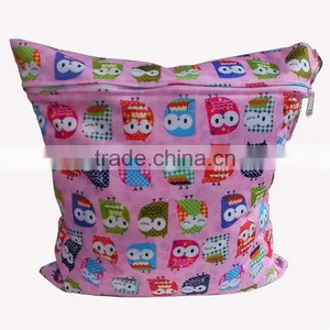 Printing Double Zipper Waterproofed Baby Diaper Wet Bag thumbnail-2