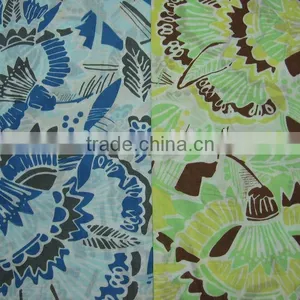 Hot Sales Dress,shirt Fabric for Ladies Wear,garment 100% Cotton Woven Print Voile Fabric thumbnail-1