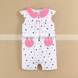 MOM AND BAB Wholesale Baby Clothing Girls Baby Sunsuit Girls Romper Wholesale thumbnail-1