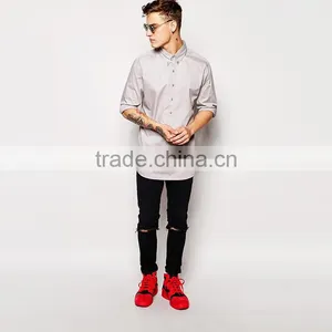 Standard Exclusive Longline Shirt Button Down Compression Shirt thumbnail-4