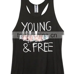 Printed Workout Tank Top for Women T Back Racer Back Tank Tops thumbnail-4