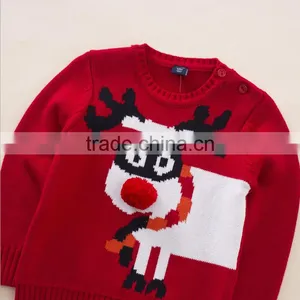 Hot Sale Winter Sweater Christmas Wear Swearter for Baby Girls thumbnail-2