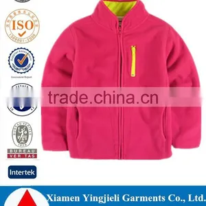 2016 Fashion High Quality Warm Kids Polar Fleece Jacket Multi Colors thumbnail-4