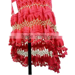 Tight Dress Hand Crochet Long Skirt thumbnail-3