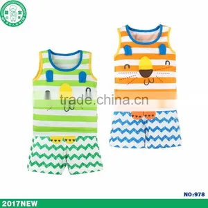 New Arrival Unisex Summer Baby Clothing Wholesale Fancy Children Clothing thumbnail-1