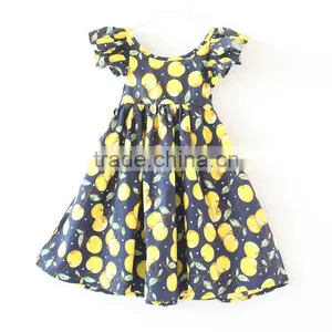 ShiJ Children's Clothing Summer Cute Cherry Baby Dresses thumbnail-2