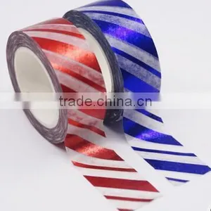 Foil Striped Washi Masking Decorative Tape thumbnail-3