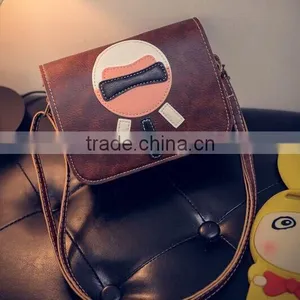 2017 New PromotionalTrendy Wholesale Big Ladies Strip Ladies Canvas Denim Fashion Beach Bags thumbnail-2
