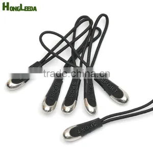 Slip-resistant Zipper Puller Fashion Black Plastic / Nickle Metal Apparel Luggage Bag Sportwear 003 thumbnail-1