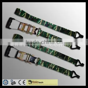 Winch Strap 4 in Ratchet Tie Down Cam Buckle With Hooks and Rings Best Price by China Manufacturer thumbnail-1