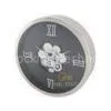 Black Roman Gear Wall Clock , Metal Wall Clocks For Office thumbnail-1