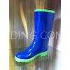 Size 41 Environmental Blue Half Rubber Rain Boots For Summer thumbnail-1
