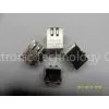 10M100M 1x1 Tab Down Transformer RJ45 Network Connector With Led and EMI thumbnail-1