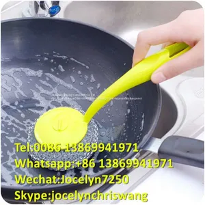 Kitchen Cleaning Ball Mesh Scourer/galvanize Mesh Scrubber/mesh thumbnail-3