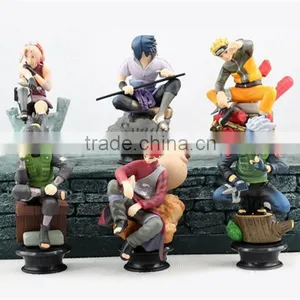(SV-NR028)Japanese Hot Anime Naruto PVC Action Figure Set of 6pcs, Naruto PVC Figure Anime Figure Wholesale Price thumbnail-1