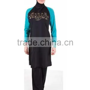 Islamic Full Cover Modest Muslim Swimwear thumbnail-2