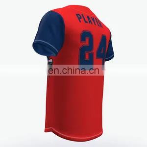 Great Custom Modern Team Light Weight Stylish Baseball Uniform thumbnail-3