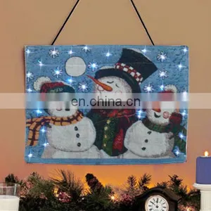 Funny Wall Decorative Gobelin Tapestries With LED Lights thumbnail-1