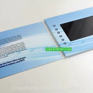 Soft Cover Video Brochures Incorporating 2-4”– 10.1”screens thumbnail-1