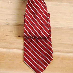 Summer Blue Polyester Woven Necktie Digital Printing Adjustable thumbnail-1