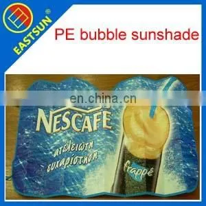 Foldable Advertising Product Car Windshield PE Bubble Sunshade thumbnail-1